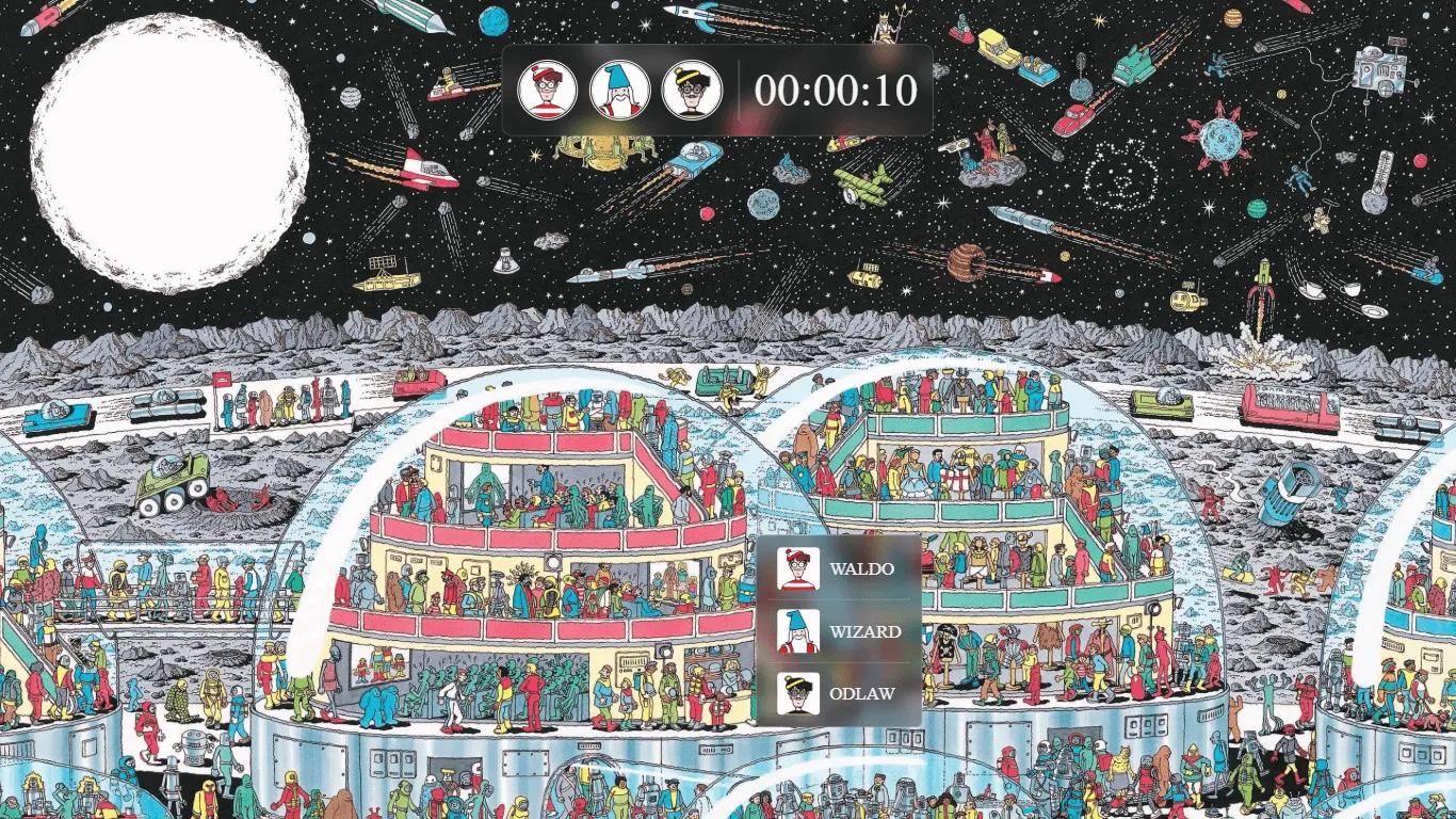Preview of Where is Waldo interface